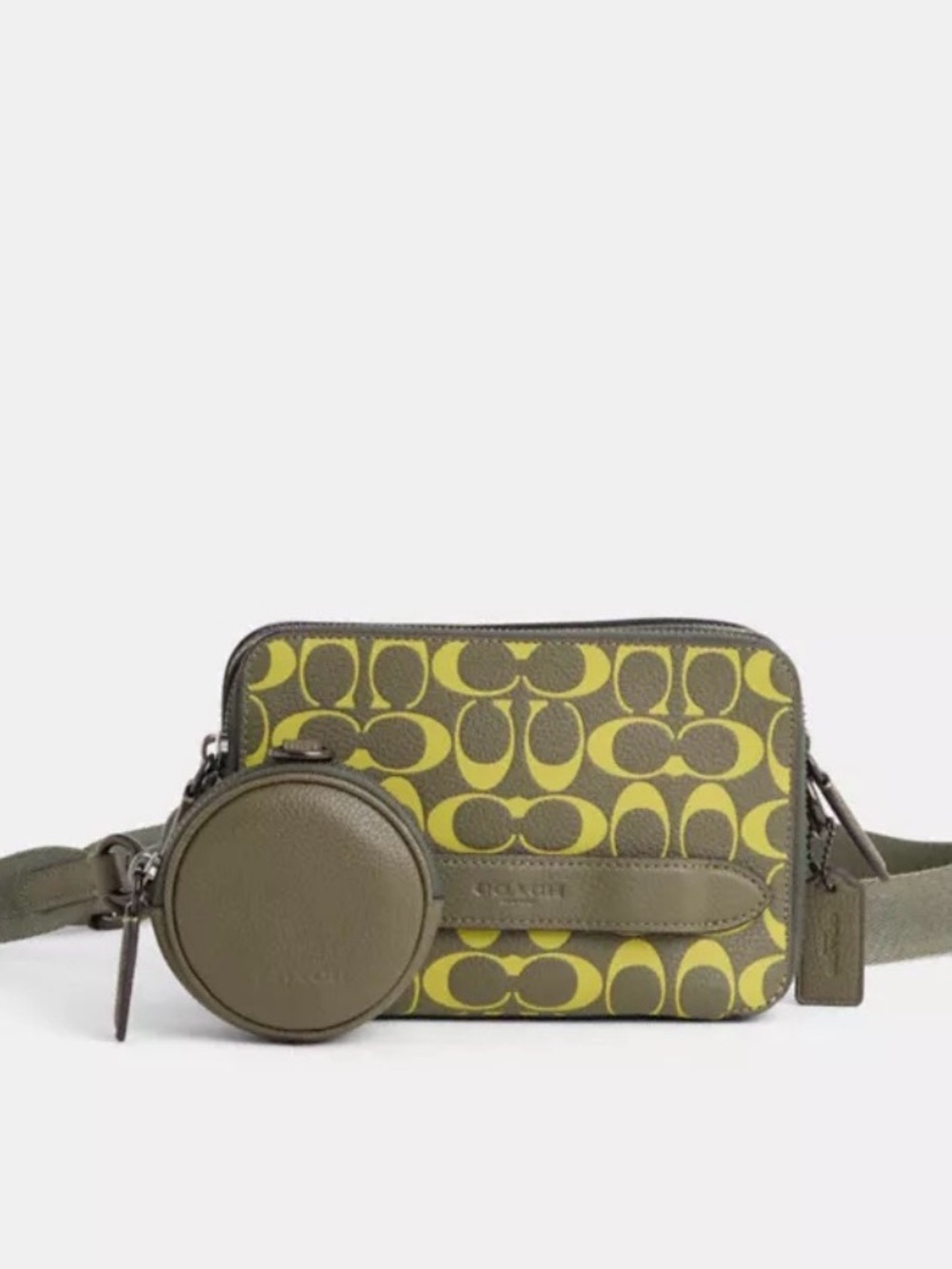 Coach Restored Charter Crossbody With Hybrid Pouch In Signature Leather purse
